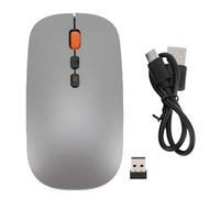 VELATEMOR AI Wireless Mouse 2.4G Bluetooth 5.0 Modalità Dual Modalità, Mouse Ricaricabile USB, AI Riassumi la Registrazione Vocale di Traduzione 2025 Device Office Efficace