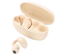VELATEMOR Auricolari a Clip Bluetooth 6.0 con Driver da 18,2 Mm, Cuffie Aperte con Microfono con Cancellazione del Rumore AI, Durata della Batteria 40 Ore, Resistente All'acqua IP (Nudo)