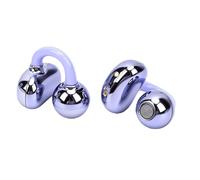 VELATEMOR Auricolari a Clip da Donna, Auricolari Wireless Bluetooth 6.0 | Suono Surround Dinamico, Clip Antiscivolo Ni Ti, 4 Ore di Riproduzione, Ricarica Rapida Type-C, vestibilità per