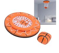 VELATEMOR Canestro da Basket da Soffitto per Bambini al Coperto, Canestro da Basket Swish a Soffitto, Mini Canestro da Basket per Interni, per Bambini e Adulti con Palla