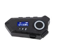 VELATEMOR Casco Bluetooth Auricolare per Motocicletta, Cittadino di Cancellazione del Rumore 40 Ore con Altoparlanti HIFI, Bluetooth 5.4 di Comunicazione a Prova di Acqua con Vocale
