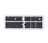 VELATEMOR Copritasto per Tastiera Meccanica a 132 Tasti, Profilo OEM, Finitura Opaca, Russo, Copritasto in ABS, Compatibile con Tastiere 61 62 64 68 84 87 104 108, Installazione Semplice