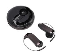 VELATEMOR Cuffie per Traduzione, Auricolari Bluetooth Wireless con Gancio per L'orecchio con Cancellazione del Rumore Doppio Microfono ENC, Traduzione in Tempo Reale in 144 Lingue per (BLACK)