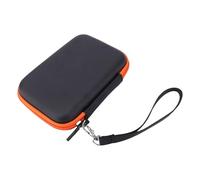 VELATEMOR Custodia da Trasporto Adatta per Rugged Mini, Resistente All'acqua e Agli Urti, per Dischi Rigidi, USB 3.0, USB 2.0, C, Borsa da Viaggio con Borsa in Rete e Slot per Schede
