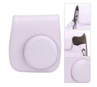 VELATEMOR Custodia per Fotocamera Protettiva, Telecamera Istantanea Custodia per Protezione PU Case, con Filtri Album Colorati Adesivi con Cornici Appese (PURPLE)