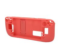 VELATEMOR Custodia per Kickstand per il Mazzo a Vapore, Protezione per Impronte Digitali a Prova Piena, Custodia Protettiva angolo Regolabile Coperchio a Vapore TPU Protettivo (rosso)