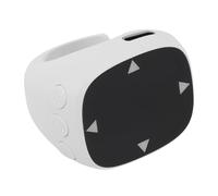 VELATEMOR Fingertip Wireless Bluetooth Remote Control, Pagine Dell'app Telecomandato Turner, Pagina Dell'app Video Turner, Anello di Scorrimento della Connessione a Distanza da 32.8 Piedi (White)