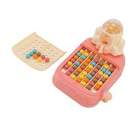 VELATEMOR Giocattolo da Gioco per L'eliminazione della Palla per Bambini con Diverse Forme di Gioco, con Manuale di Facile Comprensione, Adatto a Molte Persone Che Giocano (PINK)