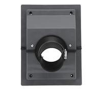 VELATEMOR Kit di Copertura per Set Linea di Penetrazione a Parete HVAC, Set di Copertura a Parete per Linea AC Divisa in Plastica con Guarnizione Morbida per Condizionatore d'Aria Interno (Grey)