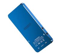 VELATEMOR Lettore MP3 con Altoparlante 5.2 Piccolo Lettore Multifunzionale Ampio Spazio di Archiviazione per gli Amanti della Musica Lega Rosa da 4 GB (16G)