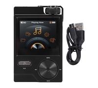 VELATEMOR Lettore MP3 HiFi, Lettore Audio Digitale Senza Perdita di Dati con Doppia Decodifica per MP3 WMA WAV APE FLAC AAC OGG DSD, Schermo LCD da 2,0 Pollici, Memoria Incorporata da 64