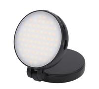 VELATEMOR Luce Magnetica per Selfie, Luce di Riempimento Portatile con Supporto per Telefono Multifunzionale, Asta Ruotabile Ed Estensibile a 360°, da 2900K a 6800K per la Registrazione