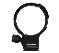 VELATEMOR Montaggio del Treppiede per Lenti T50 da 300 Mm, Collare Lente in Lega di Alluminio con Telecamera Leggera di Piastra a Rilascio Rapido ARCA, Supporto Anti Slip Pad 1/4 3/8 in Fori a Vite