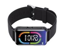 VELATEMOR Orologio con Registratore Vocale, Trascrizione Bluetooth Intelligente con Supporto ChatGPT, Traduzione di Registrazioni Multilingue, Perfezionamento del Riepilogo AI, con (64GB)