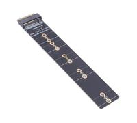 VELATEMOR PH441 M.2 NVME SSD Adattatore Scheda, Espansione Ad Alta velocità per PC Desktop, Interfaccia Chiave M, Supporto 2230 2242 2260 e 2280 SSD, Scheda di Test di Protezione