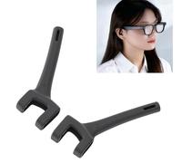 VELATEMOR Puntali per Occhiali Intelligenti, Amplificatore in Morbido Silicone con Design Ergonomico per Meta Gen 1 2 Skyler Headliner Vanguard Rayneo Glass XREAL Inmo AI AR Occhiali