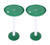 VELATEMOR Riser di Piante Regolabili, Inserto per Ascensori da Fioriera 11-17 Pollici, per Grandi Vasi, Fori di Drenaggio, Interni Ed Esterni, Adatti Alle Piante in Coltivazione (GREEN)
