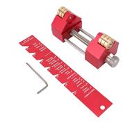 VELATEMOR Scalpelli per Levigatura, Maschera per Affilare le Pialle, con Misuratore per L'angolo della Ruota a Rulli per Falegname, Kit di Affilatura Accurato