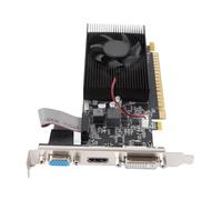 VELATEMOR Scheda Grafica 4 GB DDR3 128 Bit 700MHz 667MHz PCI Express 1.1 X16 PC Scheda Video con VGA DVI HD Multimedia Interfaccia per il Lavoro