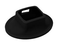 VELATEMOR Servitore di Silicone Portatile per Fotocamera Tascabile 3 con Porta di Ricarica, Supporto per il Desktop Compatto e Stabile (BLACK)