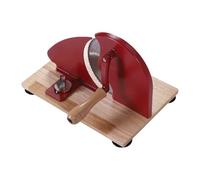 VELATEMOR Taglie di Pane Manuale con Base in Legno, Macchina a Fette di Pane, Taglierina per Fatto in Casa, Sandwich, Persino Fette, Facile Funzionamento a Manovella a Mano