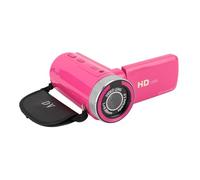VELATEMOR Videocamera Digitale, Fotocamera Digitale 16x con Microfono per Interviste, Videoregistratore da 16 MP con Schermo HD da 2,4 Pollici per Inquadrature e Riprese