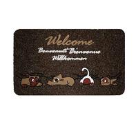 Velcoc floccato ago feltro Smart zerbino 70 x 40 cm. , multicolore, taglia unica