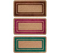 ZERBINO COCCO 50x100 BORDO COLORI E DISEGNI ASSORTITI