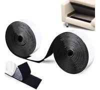 Velcro autoadesivo extra forte, multifunzione Velcro Tape con nastro biadesivo da 3 m, nastro riutilizzabile in velcro per tessuto, zanzariera, cuscino per divano, casa, ufficio, auto