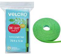VELCRO Brand 90648 - Cravatte da giardino ONE-WRAP | Supporti per piante per una crescita efficace, impugnature resistenti sono riutilizzabili e regolabili, taglio a lunghezza, 23 x 1/2 pollici, verde