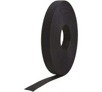 VELCRO Brand Cinghie tagliate a lunghezza, resistenti, 100 m x 10 cm, rotolo bifacciale autobloccante con un unico involucro, fascette fissate a se stessi per una presa sicura, VEL-30834-AMS, nero