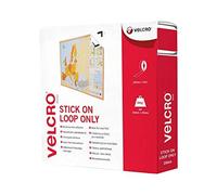 VELCRO Brand Nastro femmina adesivo 20mm x 10m Bianco - NUOVO