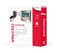 VELCRO Brand Nastro riapribile adesivo 20mmm x 25m Nero | Nastro a strappo autoadesivo, versatile e resistente, per casa, ufficio, garage e decorazioni