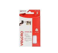 VELCRO Brand Nastro riapribile adesivo 20mmm x 50cm Bianco