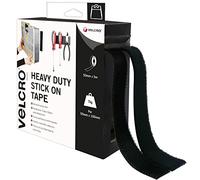 VELCRO Brand Nastro riapribile adesivo 50mm x 5m Nero