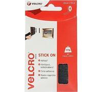 VELCRO Brand Nastro Riapribile Adesivo Nero 20 mm x 50 cm
