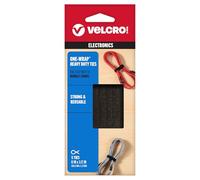 Velcro brand - one-wrap for cables, Wires & cords nero 5 Count - 8" x 1/2" Black