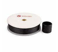 VELCRO Brand ONE-WRAP - Rotolo di nastro adesivo, riutilizzabile, autoadesivo, per la gestione dei cavi, standard da 25 mm, resistente da 50 mm, extra largo 107 mm, resistente (25 mm x 25 m)