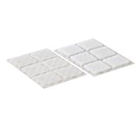 Velcro EC60235 Quadrati, 25 mm x 25 mm, 24 Set, Bianco