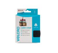 VELCRO Brand | Tracolla | Tracolla resistente e sicura per trasporto multiplo | Nero | 50 mm x 1,8 m