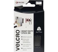 Marchio VELCRO® - VELCRO® Marchio Sticks On Heavy Duty (2) 50 x 100mm Nero