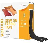 VELCRO VEL-EC60283 Nastro di velcro, 50 mm x 10 m, nero