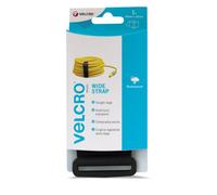 Velcro VEL-EC60329 - Cinghia da trasporto regolabile, 50 mm x 92 cm, colore: Nero