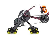 VELCUMA Adattatori per Piedi a Scatto per Ciclismo Indoor, Adattatori per Piedini Oscillanti a Scatto, Indoor Bicycle Trainer Supporto Tennis,per Wahoo Kickr Core, 4 adattatori, 8 Palle da Tennis