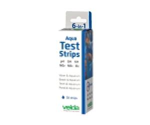 Velda Aqua Test Strips 6in1 50pz Analisi rapida acqua acquari e laghetti
