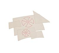 Vele e Tele Grezze in Cotone per Modellini Navali Scala 1/16 Tessuto Naturale per Modellismo Navale e Navi d’Epoca (SANTA MARIA)