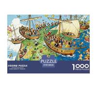 Vele oltre il bordo Puzzle in Legno Impermeabile Puzzles Da 1000 Pezzi Regali Per Adulti Sfidanti E Rompicapo Giochi Di Impegnativi