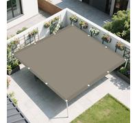 Vele Ombreggianti Rettangolare 1.1 x 5 m Protezione Raggi UV Rete Ombreggiante con Occhielli Fascette Installazione Facile per Esterno Giardino, Terrazzo, Sabbia, Cachi