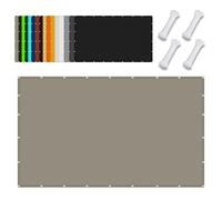 Vele Ombreggianti Rettangolare 2.6 x 3 m Anti UV 98% Parasole Impermeabile Telo Telone Tenda da Sole Parasole e Protezione Raggi UV per Pergolato, Giardino, Balcone, Tortora