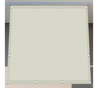 Vele Ombreggianti Rettangolari 2 x 3 m Protezione UV 98% Vele Ombreggianti Impermeabile Antivento con Fune e Occhiellato per Esterno Terrazza Giardino Piscina, Beige